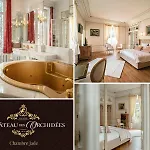 فندق مبيت وإفطار Chateau Des Orchidees In A French Castle سوموور
